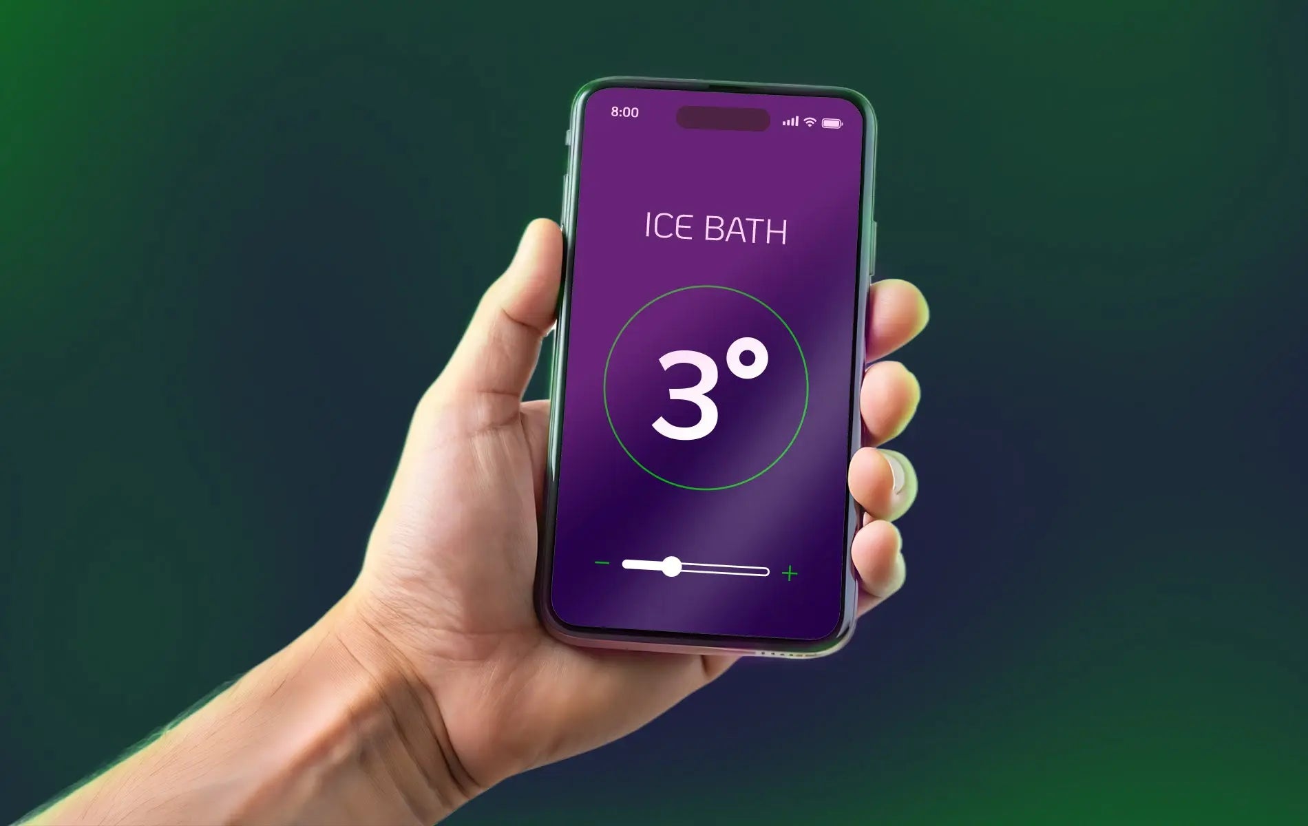 O'spa ijsbad koeler app overzicht